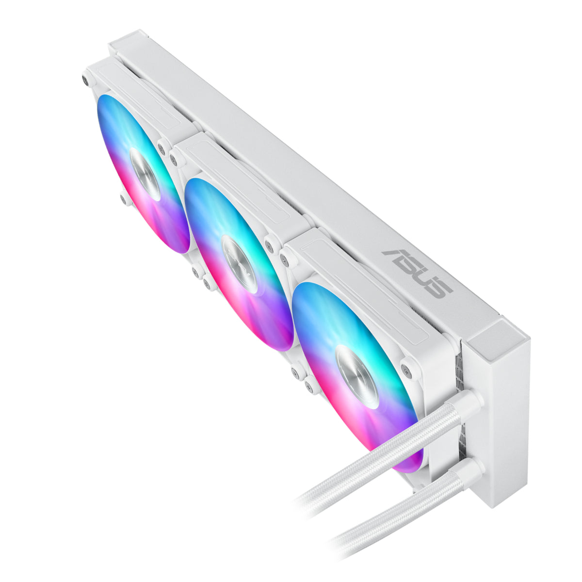 Image 3 for Asus MAX Gaming LC 360 ARGB LCD All-in-one CPU Liquid Cooler - White