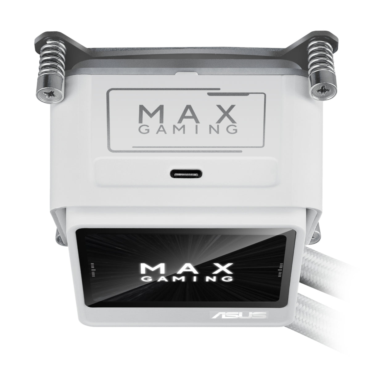 Image 5 for Asus MAX Gaming LC 360 ARGB LCD All-in-one CPU Liquid Cooler - White