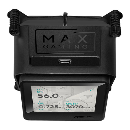 Image 5 for Asus MAX Gaming LC 360 ARGB LCD All-in-one CPU Liquid Cooler - Black