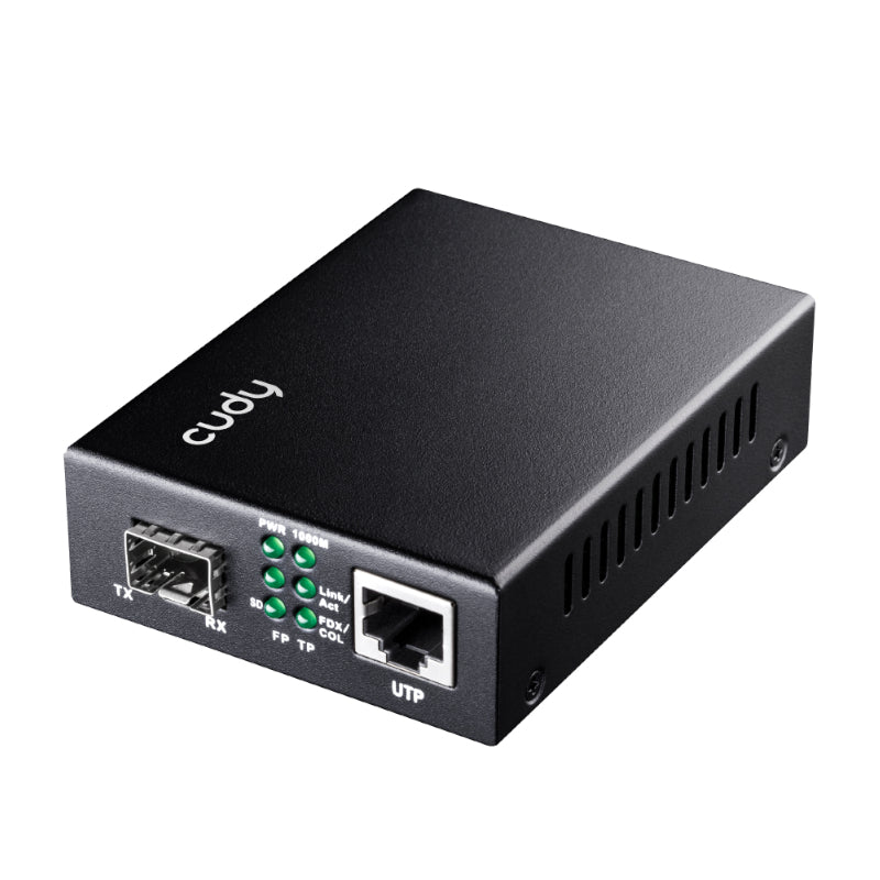 Image 1 for Cudy Fibre to Gigabit Ethernet Media Converter