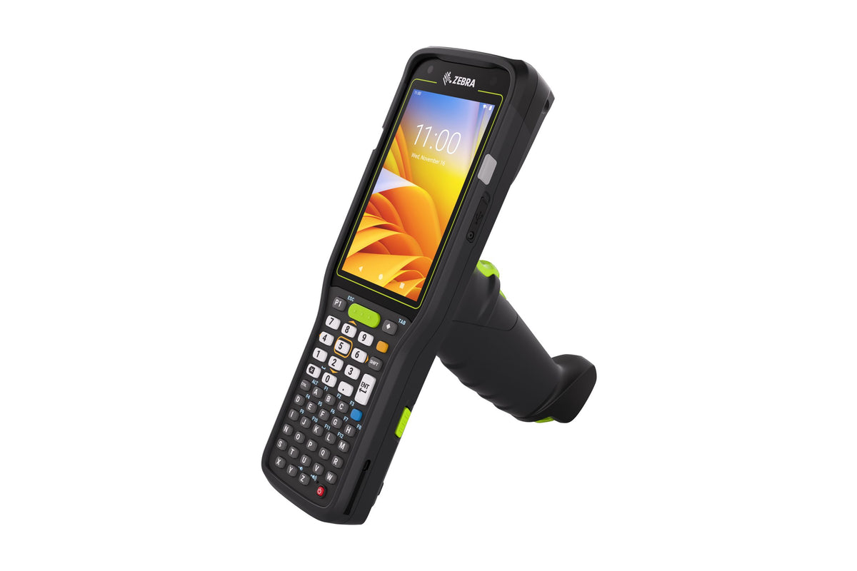 Gun Data Computer Zebra MC34 Handheld Mobile Computer with Gun Grip and SE58 Imager – inPC
