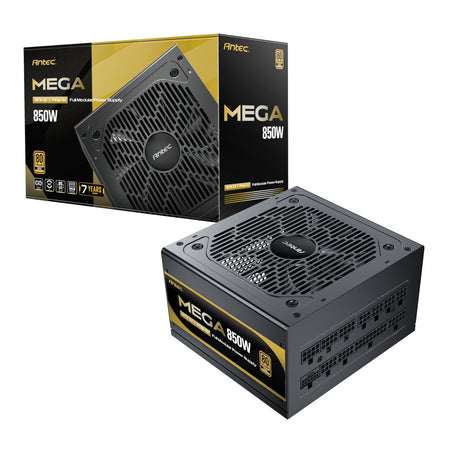 Image 1 for Antec MEGA 850W 80 PLUS Gold ATX3.1 PCIE 5.1 Fully Modular Power Supply