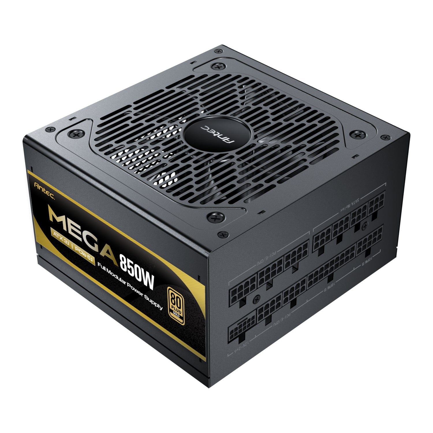Image 2 for Antec MEGA 850W 80 PLUS Gold ATX3.1 PCIE 5.1 Fully Modular Power Supply