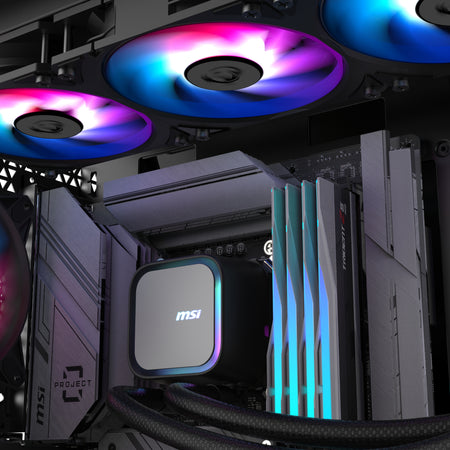 Image 5 for MSI MAG Coreliquid A13 360 AIO Liquid CPU Cooler - Black
