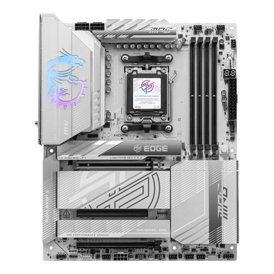 Image 2 for MSI MPG X870E EDGE TI WIFI AM5 ATX DDR5 Gaming Motherboard