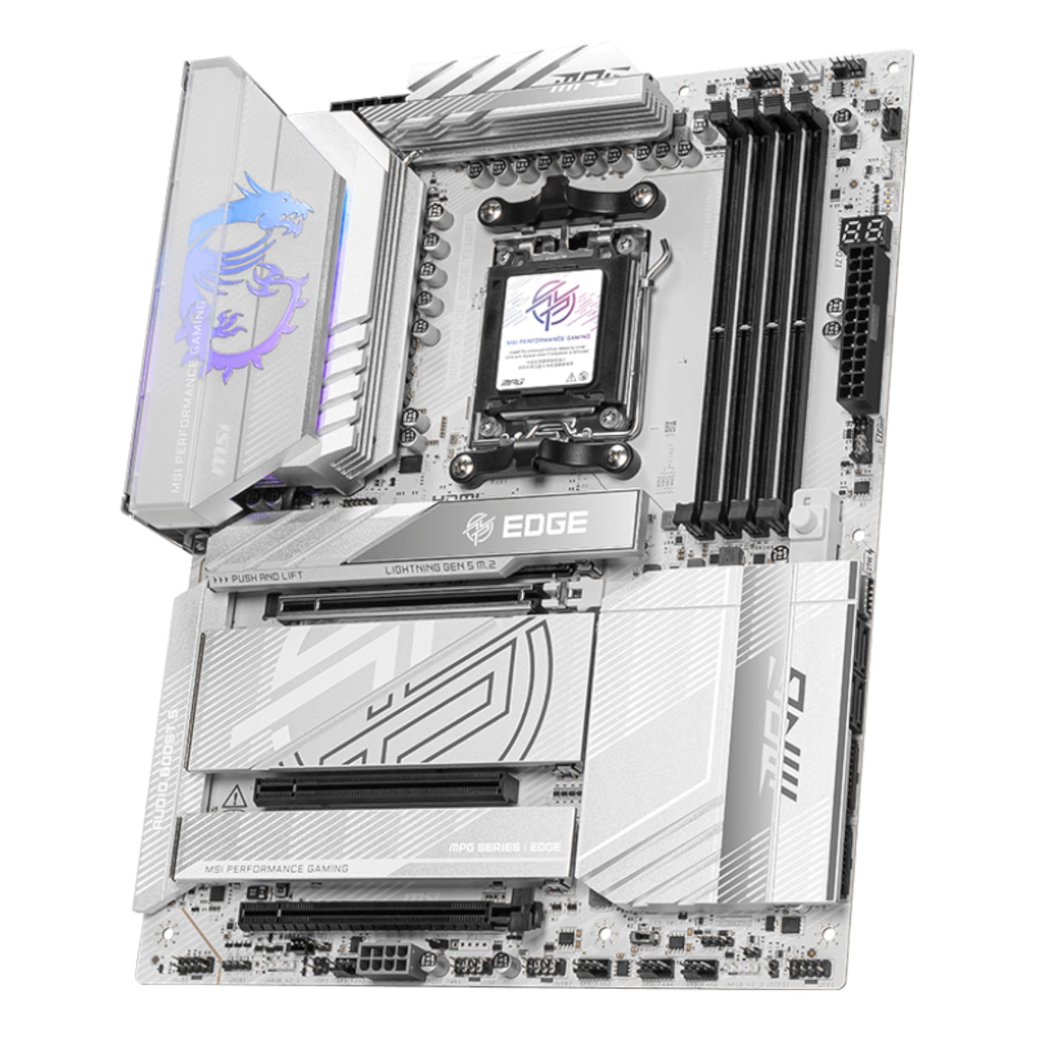 Image 4 for MSI MPG X870E EDGE TI WIFI AM5 ATX DDR5 Gaming Motherboard
