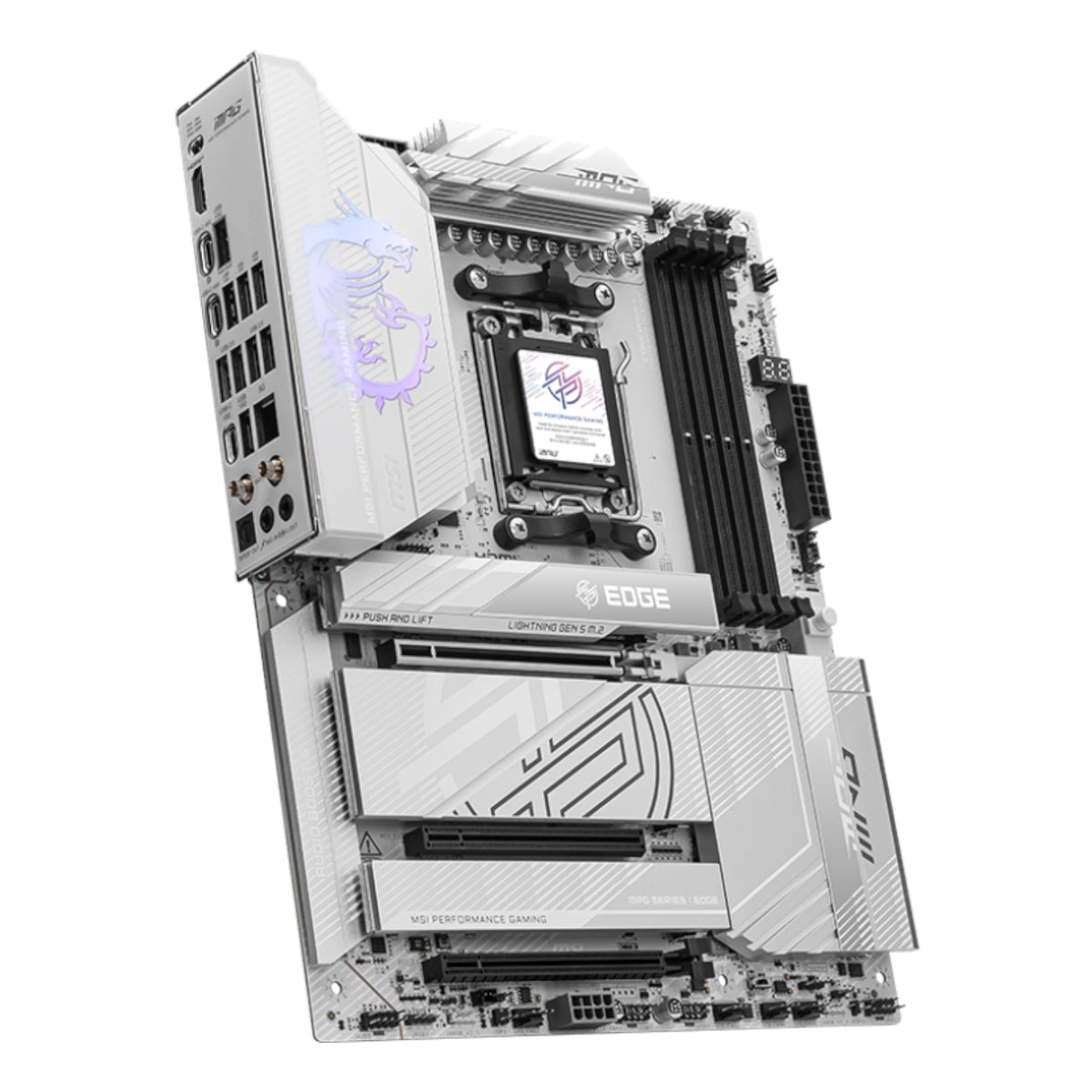 Image 3 for MSI MPG X870E EDGE TI WIFI AM5 ATX DDR5 Gaming Motherboard