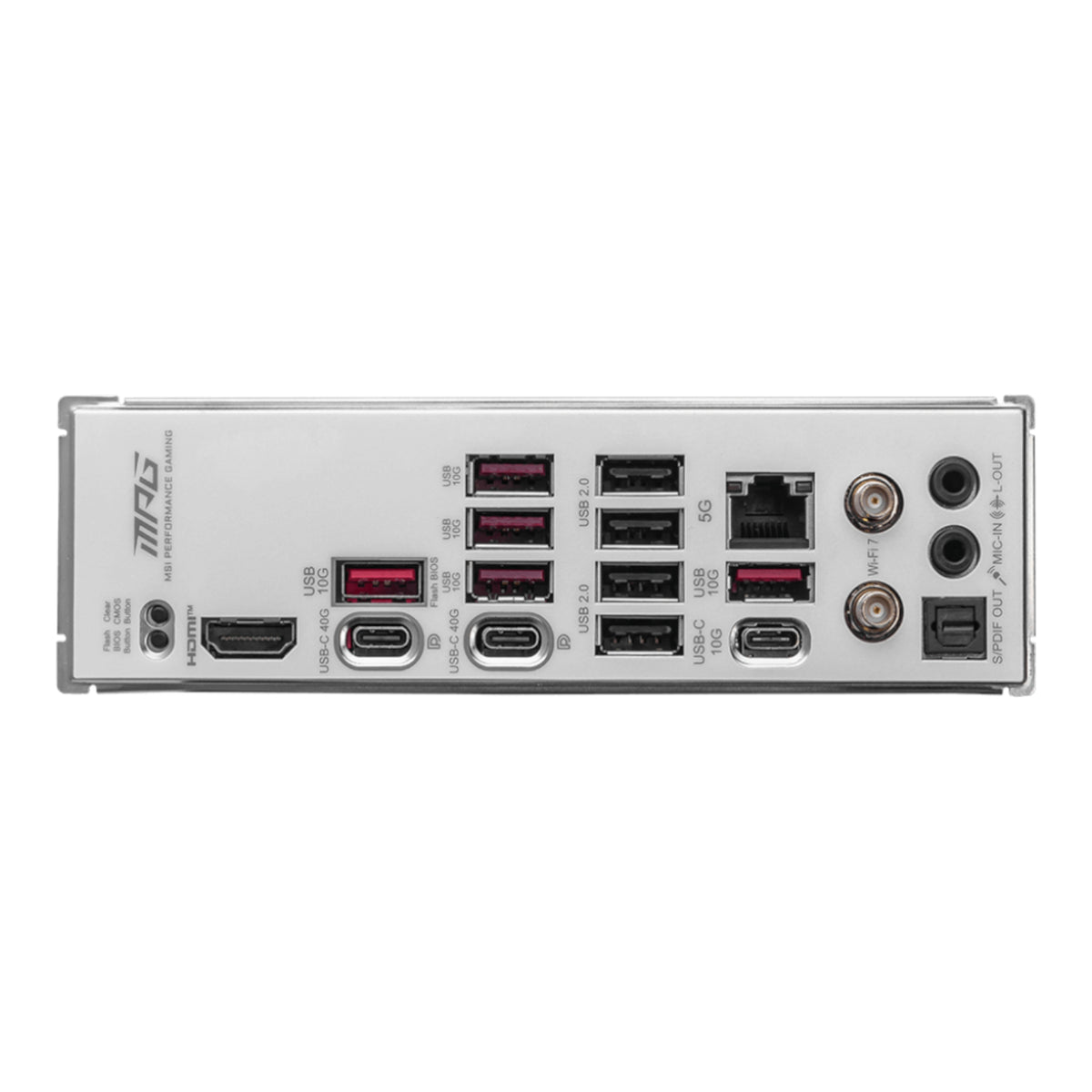 Image 5 for MSI MPG X870E EDGE TI WIFI AM5 ATX DDR5 Gaming Motherboard