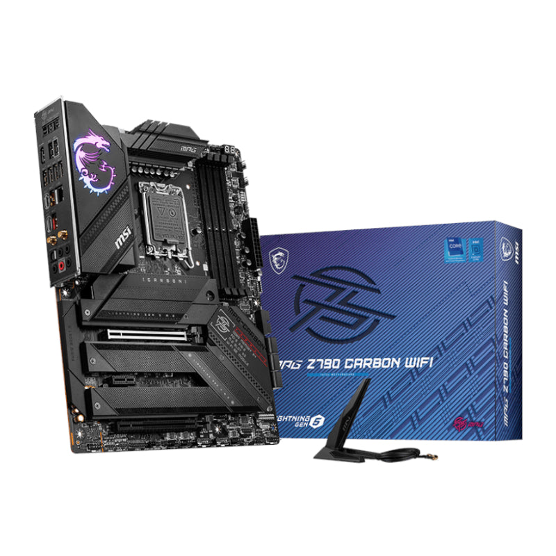 Image 1 for MSI MPG Z790 CARBON WIFI DDR5 LGA1700 ATX Gaming Motherboard