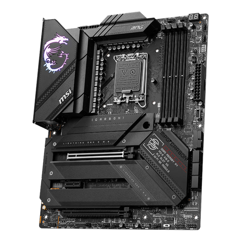 Image 4 for MSI MPG Z790 CARBON WIFI DDR5 LGA1700 ATX Gaming Motherboard