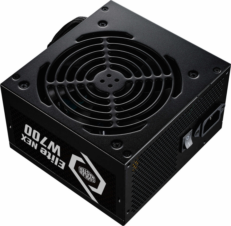 Cooler Master Elite NEX 700W 230V Power Supply Unit - Black, Non-Modular