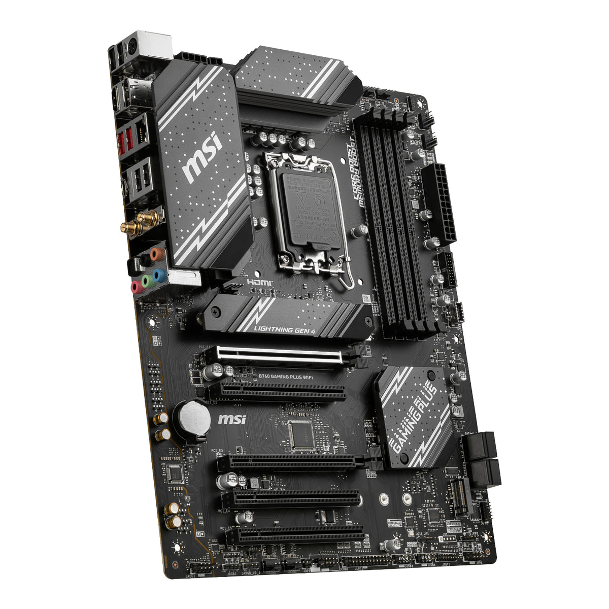 Image 4 for MSI B760 GAMING PLUS WIFI DDR5 LGA1700 ATX Motherboard