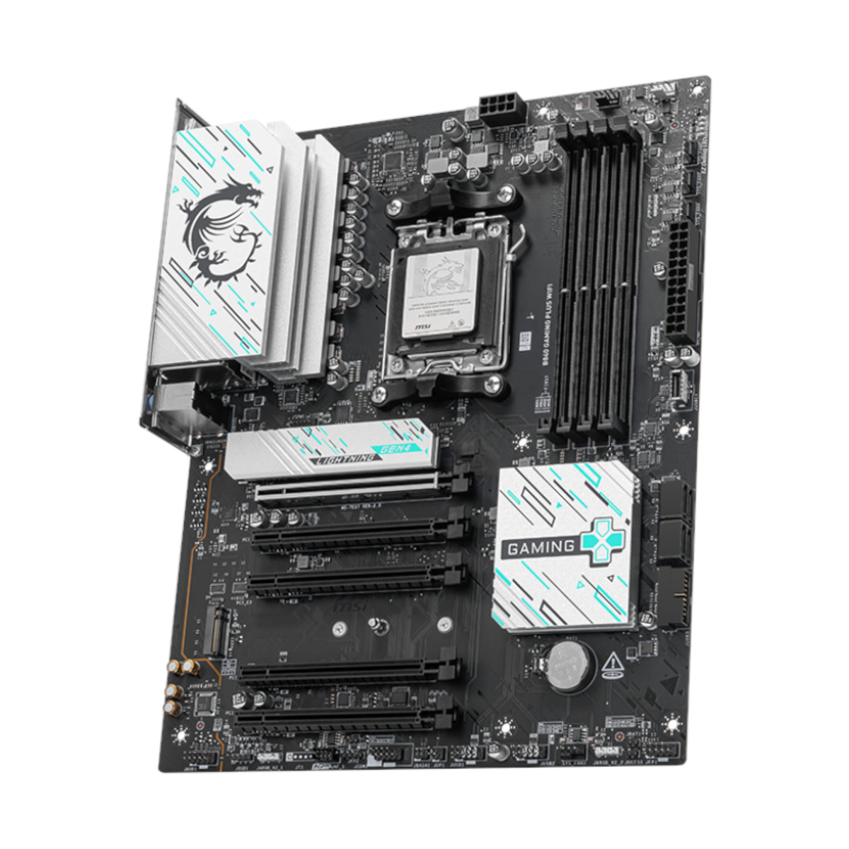 Image 3 for MSI B840 GAMING PLUS WIFI AM5 ATX Gaming Motherboard