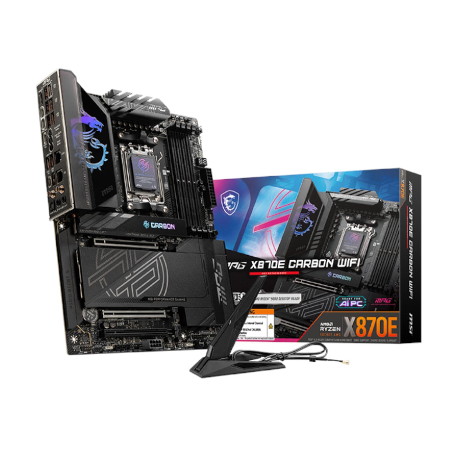 Image 1 for MSI MAG X870E CARBON WIFI ATX Motherboard