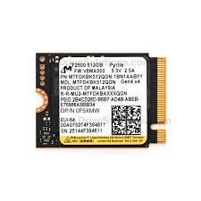 Image 1 for Micron 2500 512GB M.2 2230 NVMe PCIe Gen4 x4 SSD - Up to 6,600 MB/s Read, 3,650 MB/s Write