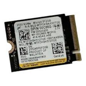 Image 1 for Micron 2400 512GB M.2 2230 NVMe PCIe Gen4 x4 SSD