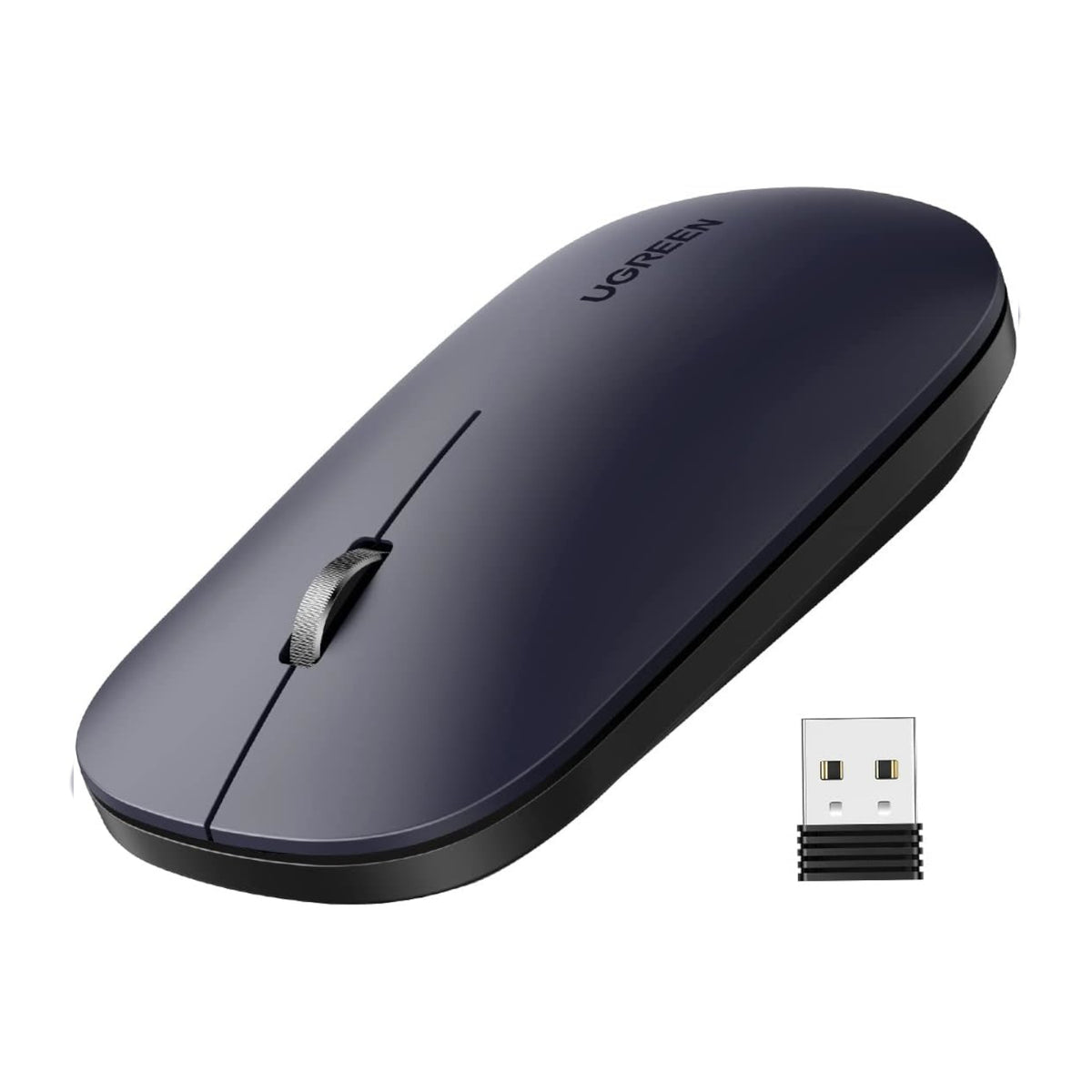 Image 1 for UGREEN Portable 2.4GHz Wireless Mouse - Black