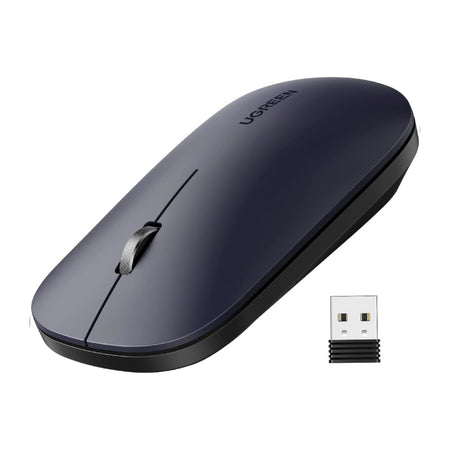 Image 1 for UGREEN Portable 2.4GHz Wireless Mouse - Black