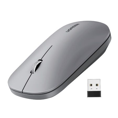 Image 1 for UGREEN Portable 2.4GHz Wireless Mouse - Grey