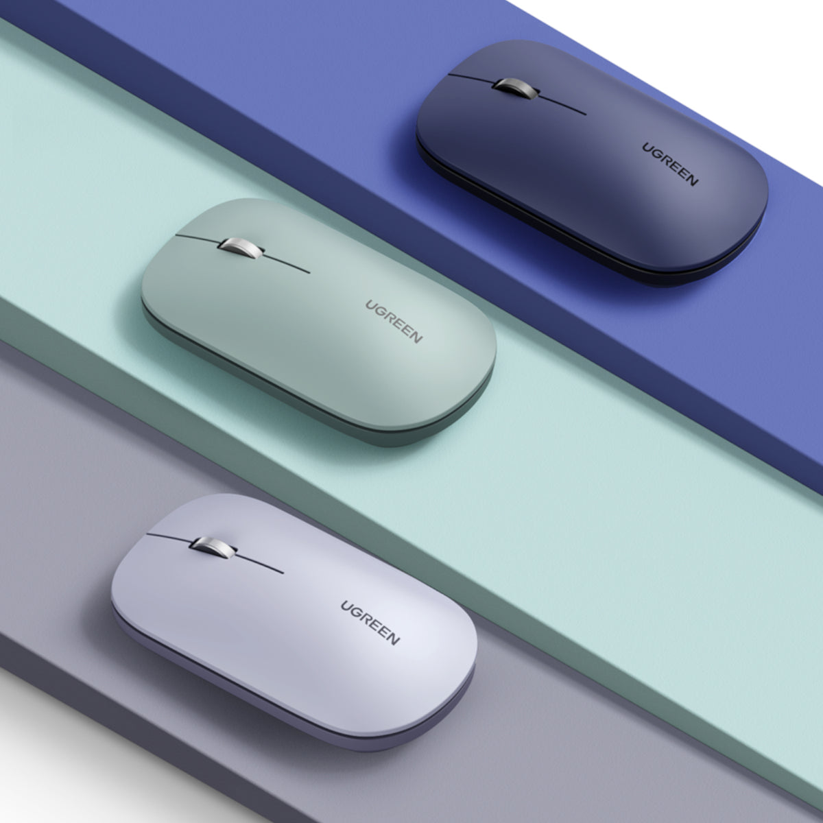Image 5 for UGREEN Portable 2.4GHz Wireless Mouse - Grey