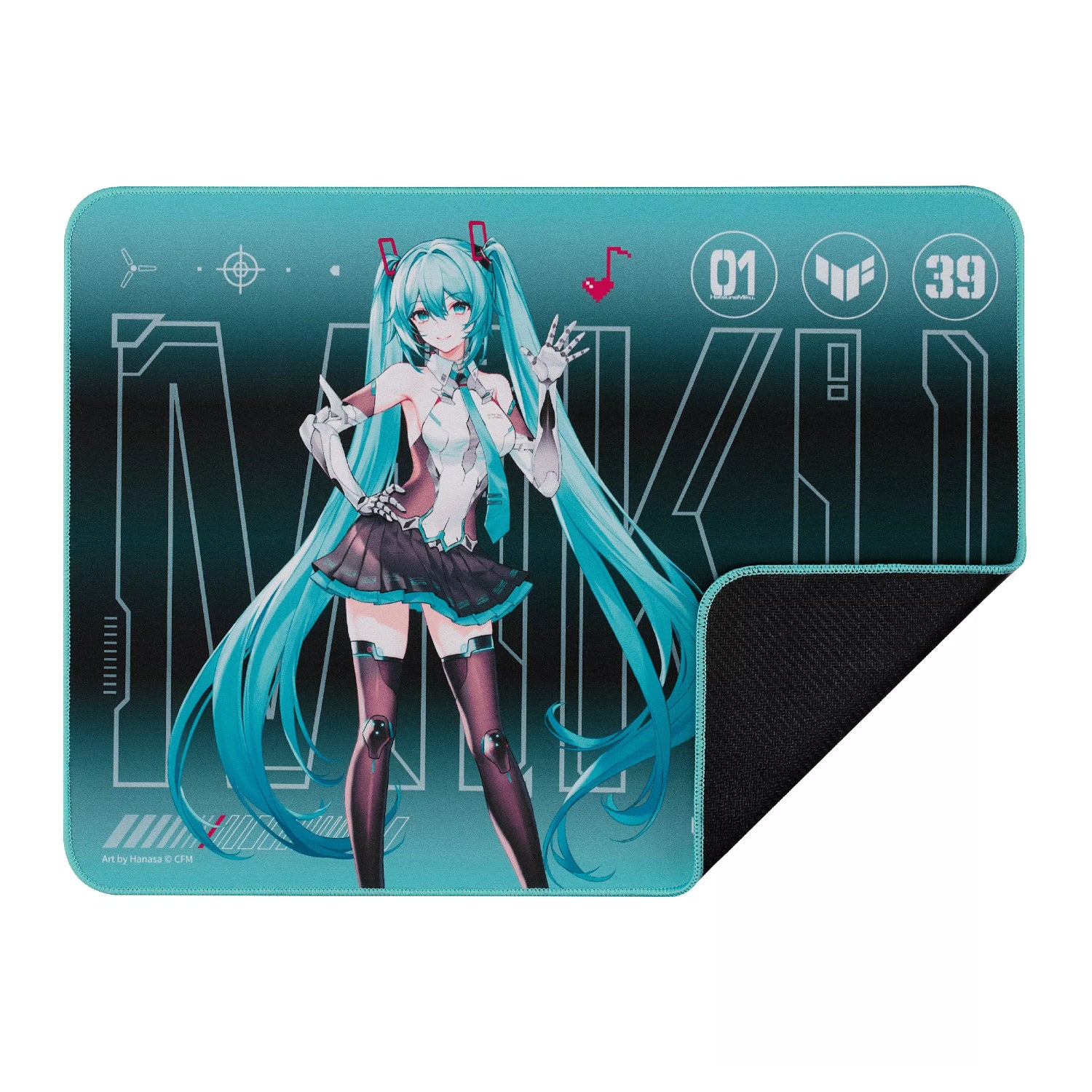 Image 5 for Asus TUF Gaming P1 Hatsune Miku Edition MousePad