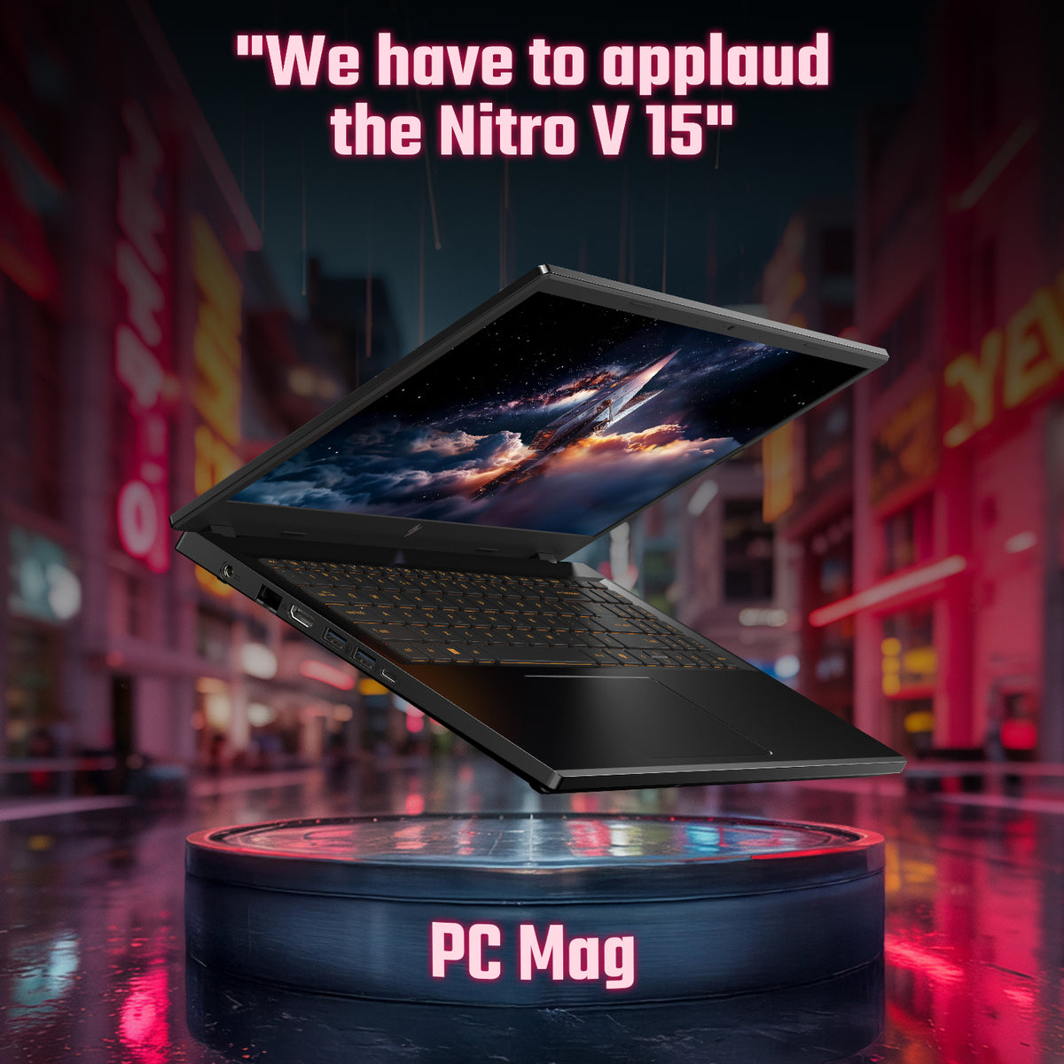 Image 9 for Acer NITRO V 15 Gaming Laptop 15.6″ | Intel Core 7 240H | 16GB | 512GB | RTX 4050 6GB | Windows 11 Home