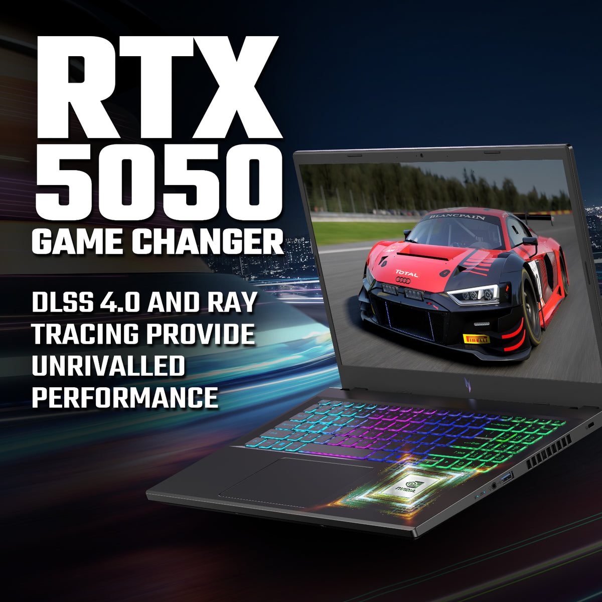Image 11 for Acer NITRO V 15 Gaming Laptop 15.6" | AMD Ryzen 5 | 16GB | 512GB | RTX 5050 8GB | Windows 11 Home