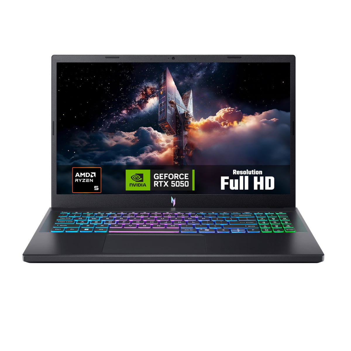 Image 1 for Acer NITRO V 15 Gaming Laptop 15.6" | AMD Ryzen 5 | 16GB | 512GB | RTX 5050 8GB | Windows 11 Home