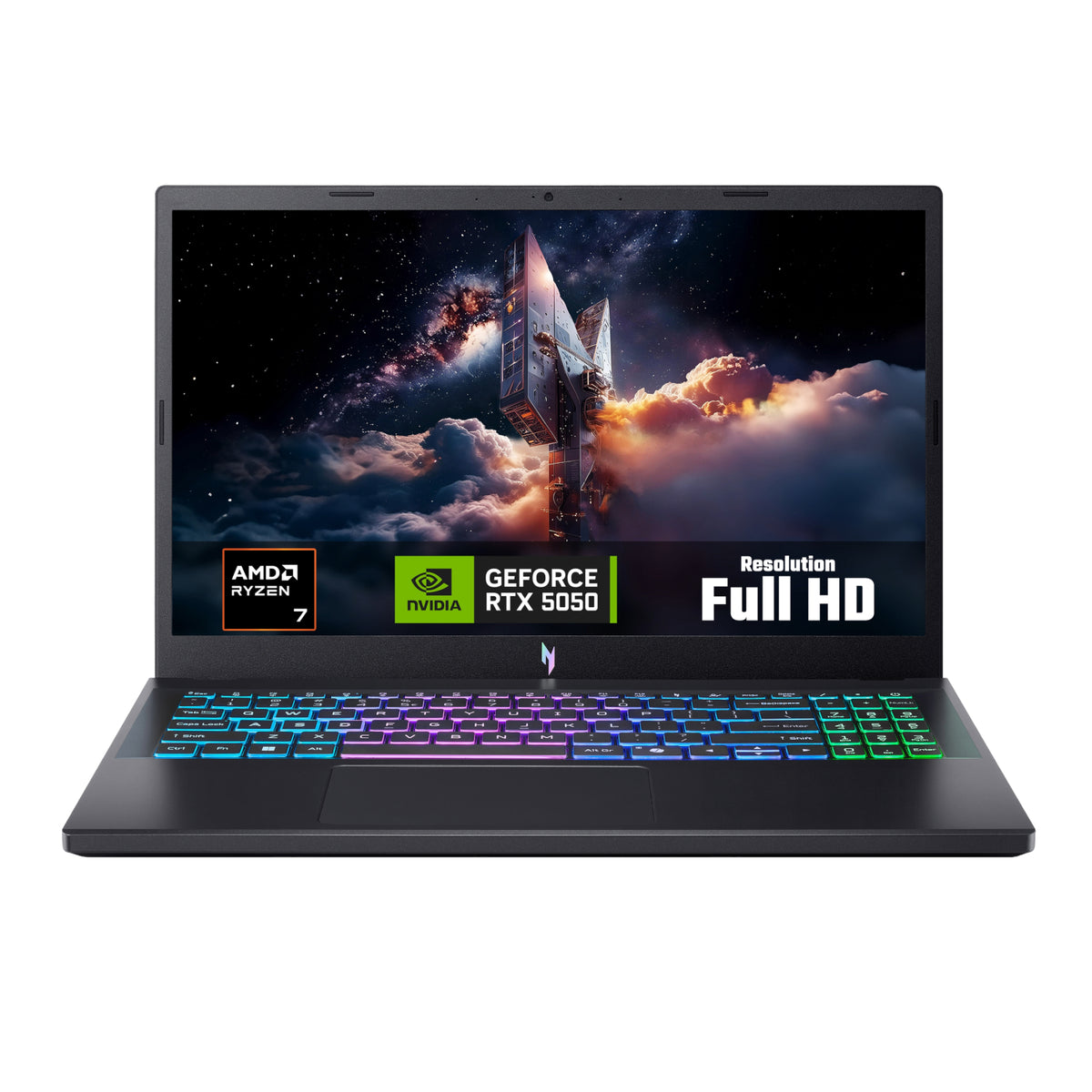 Image 1 for Acer NITRO V 15 Gaming Laptop 15.6" | AMD Ryzen 7 | 16GB | 512GB | RTX 5050 8GB | Windows 11 Home