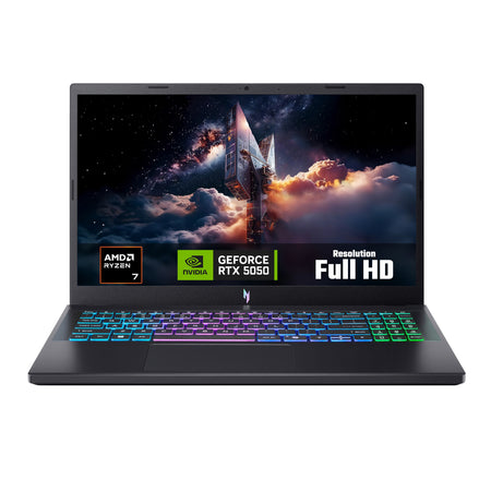 Image 1 for Acer NITRO V 15 Gaming Laptop 15.6" | AMD Ryzen 7 | 16GB | 512GB | RTX 5050 8GB | Windows 11 Home