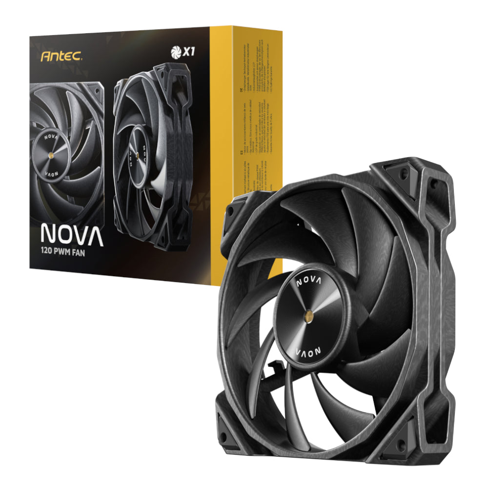 Image 1 for Antec NOVA 120 PWM Fan with Speed Controller - Black