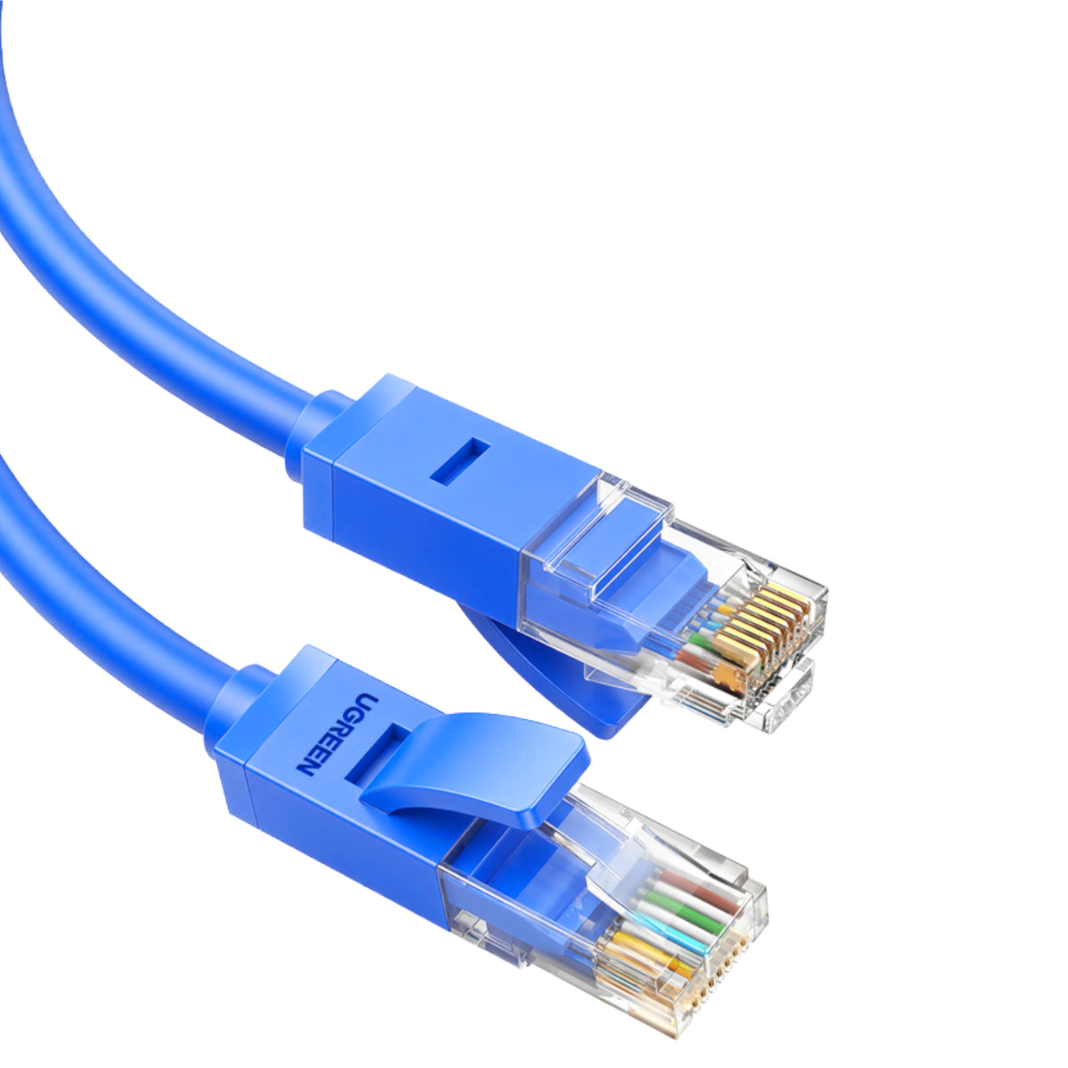 Image 1 for UGREEN RJ45 CAT6 0.5m LAN Network Cable - (1Gbps, 250MHz) - Blue