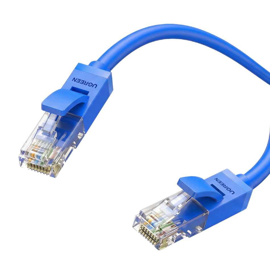 Image 2 for UGREEN RJ45 CAT6 0.5m LAN Network Cable - (1Gbps, 250MHz) - Blue
