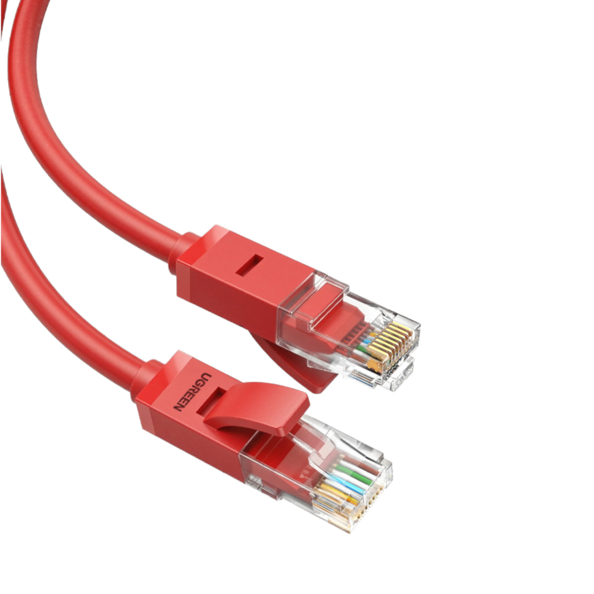 Image 1 for UGREEN RJ45 CAT6 1m LAN Network Cable – (1Gbps, 250MHz) – Red