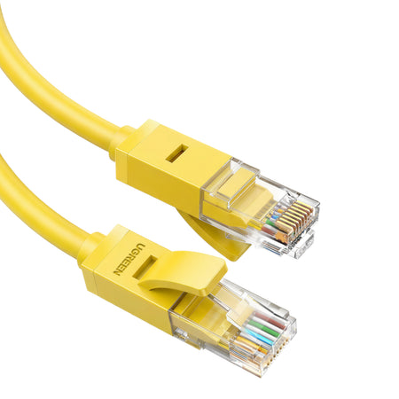 Image 1 for UGREEN RJ45 CAT6 0.5m LAN Network Cable - (1Gbps, 250MHz) - Yellow