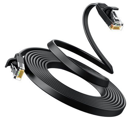 Image 3 for UGREEN NW102 Cat6 U/UTP Flat Ethernet Cable 3m - Black