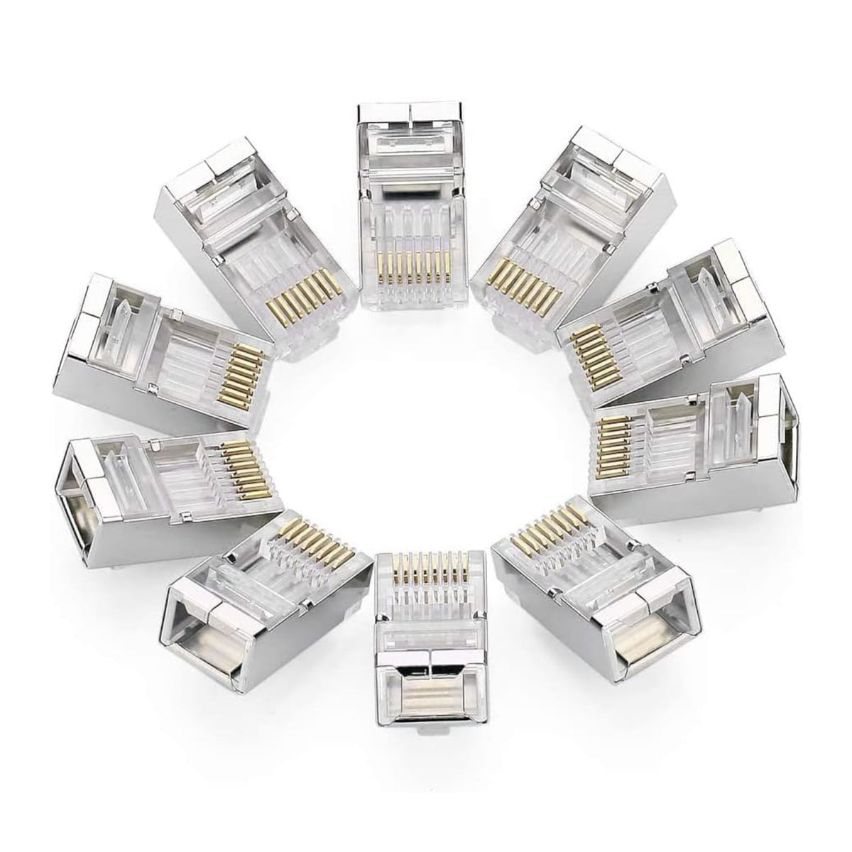 Image 2 for UGREEN CAT6 FTP RJ45 Modular Plugs 10 Pack