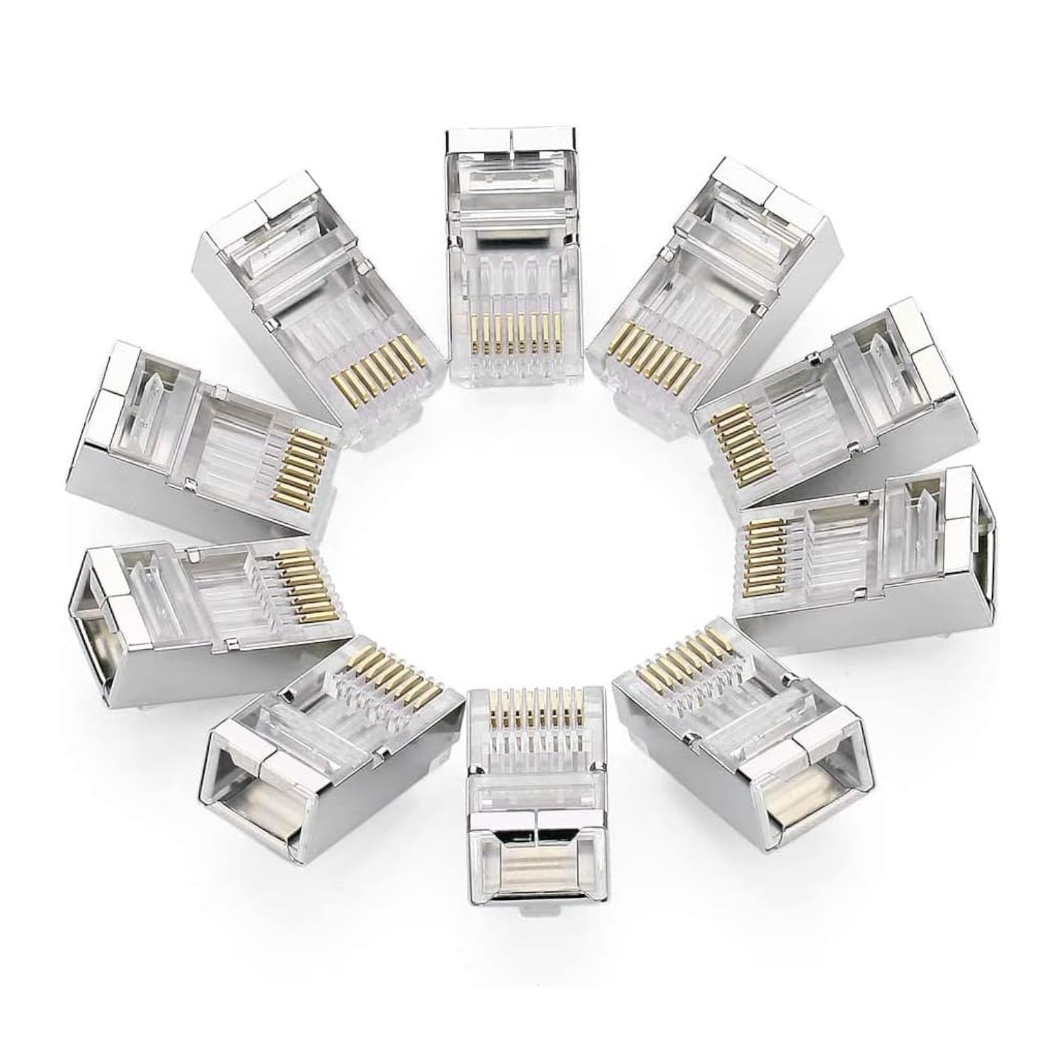 Image 2 for UGREEN CAT6 FTP RJ45 Modular Plugs 10 Pack
