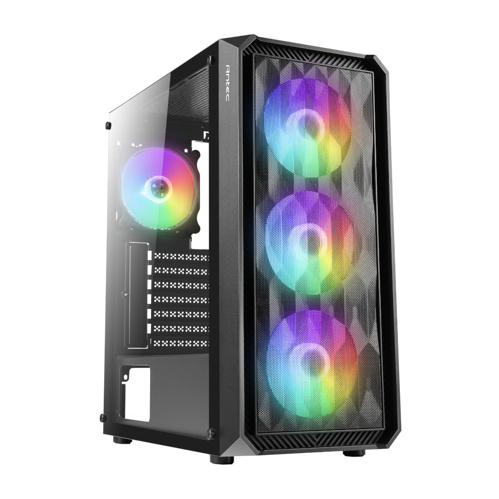 Image 1 for Antec NX292 ATX | Micro-ATX | ITX ARGB Mid-Tower Gaming Chassis - Black