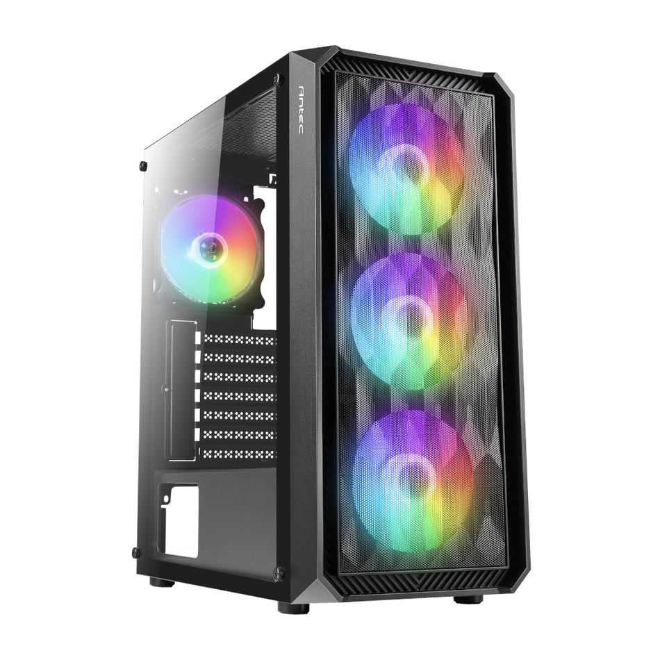 Image 1 for Antec NX292 ATX | Micro-ATX | ITX ARGB Mid-Tower Gaming Chassis - Black