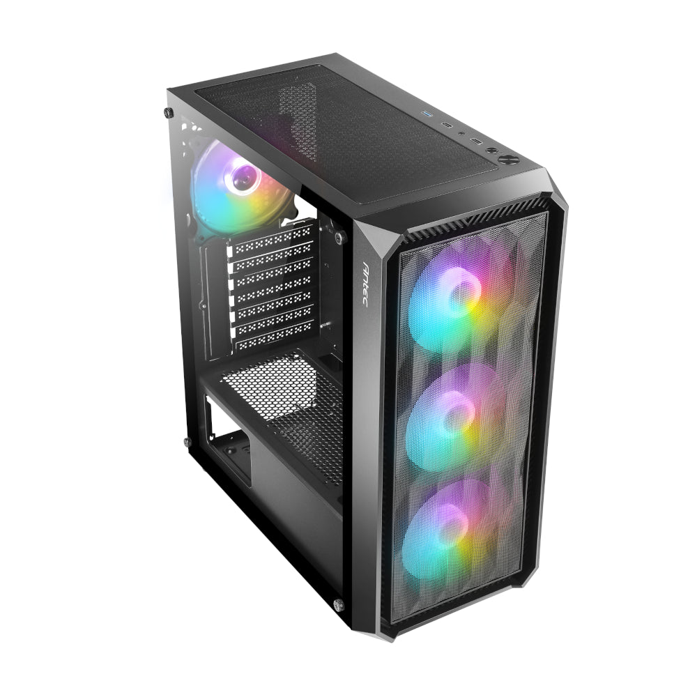 Image 2 for Antec NX292 ATX | Micro-ATX | ITX ARGB Mid-Tower Gaming Chassis - Black