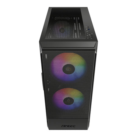 Image 2 for Antec NX416L ATX | Micro-ATX | ITX ARGB Mid-Tower Gaming Chassis - Black