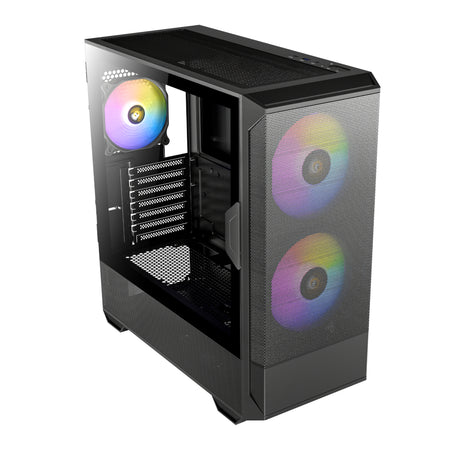 Image 5 for Antec NX416L ATX | Micro-ATX | ITX ARGB Mid-Tower Gaming Chassis - Black