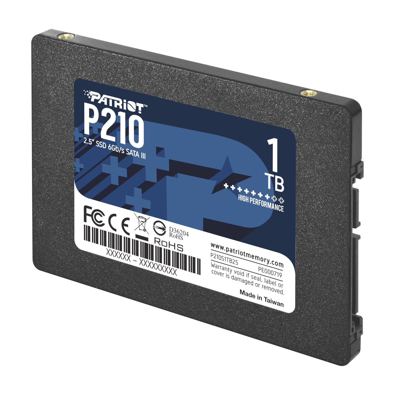 Image 2 for Patriot P210 1TB 2.5 Inch SATAIII SSD