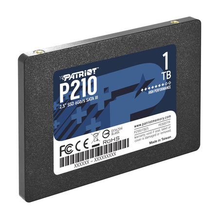 Image 3 for Patriot P210 1TB 2.5 Inch SATAIII SSD