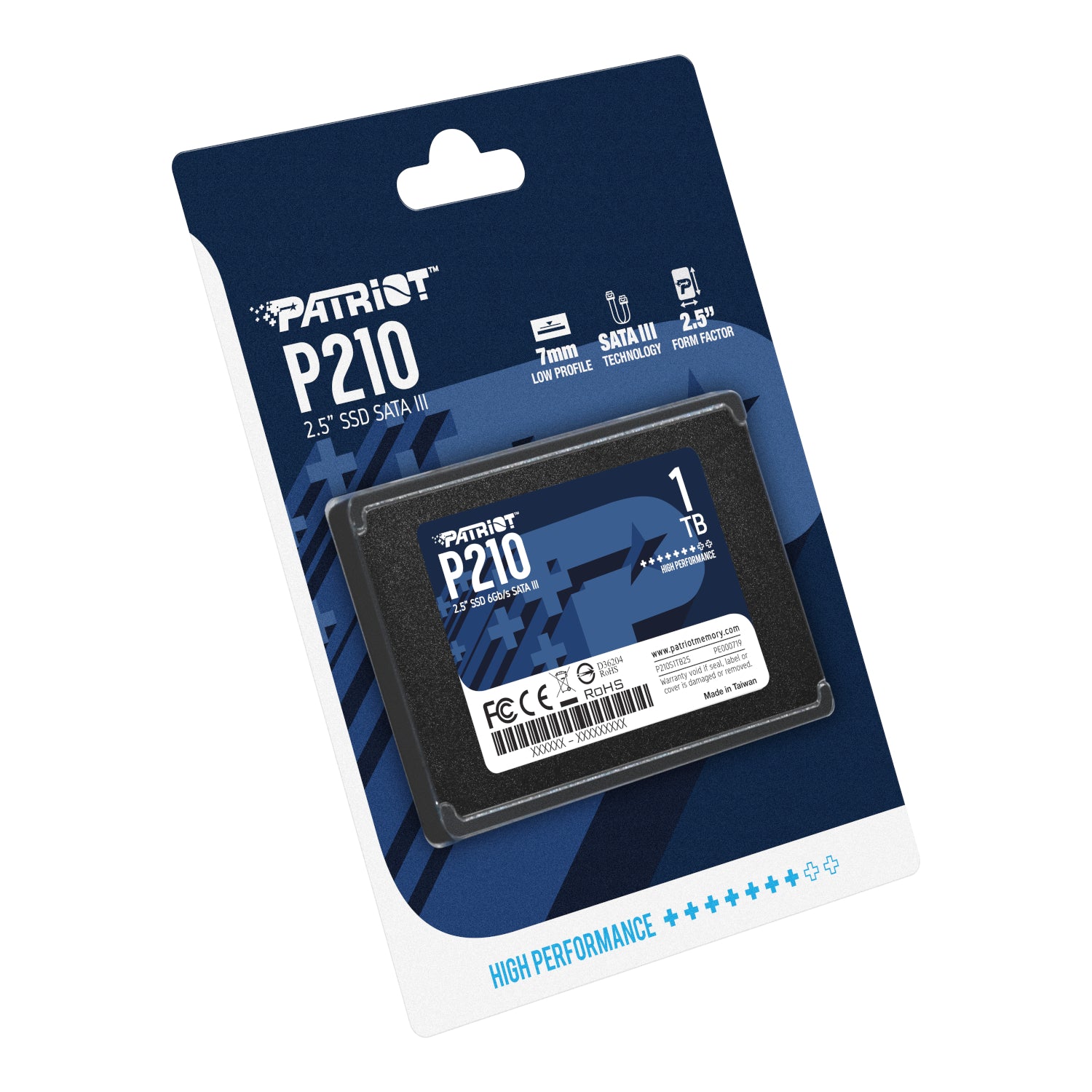 Image 5 for Patriot P210 1TB 2.5 Inch SATAIII SSD