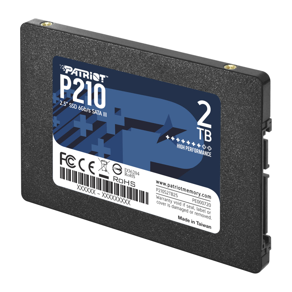 Image 2 for Patriot P210 2TB 2.5 Inch SATAIII SSD