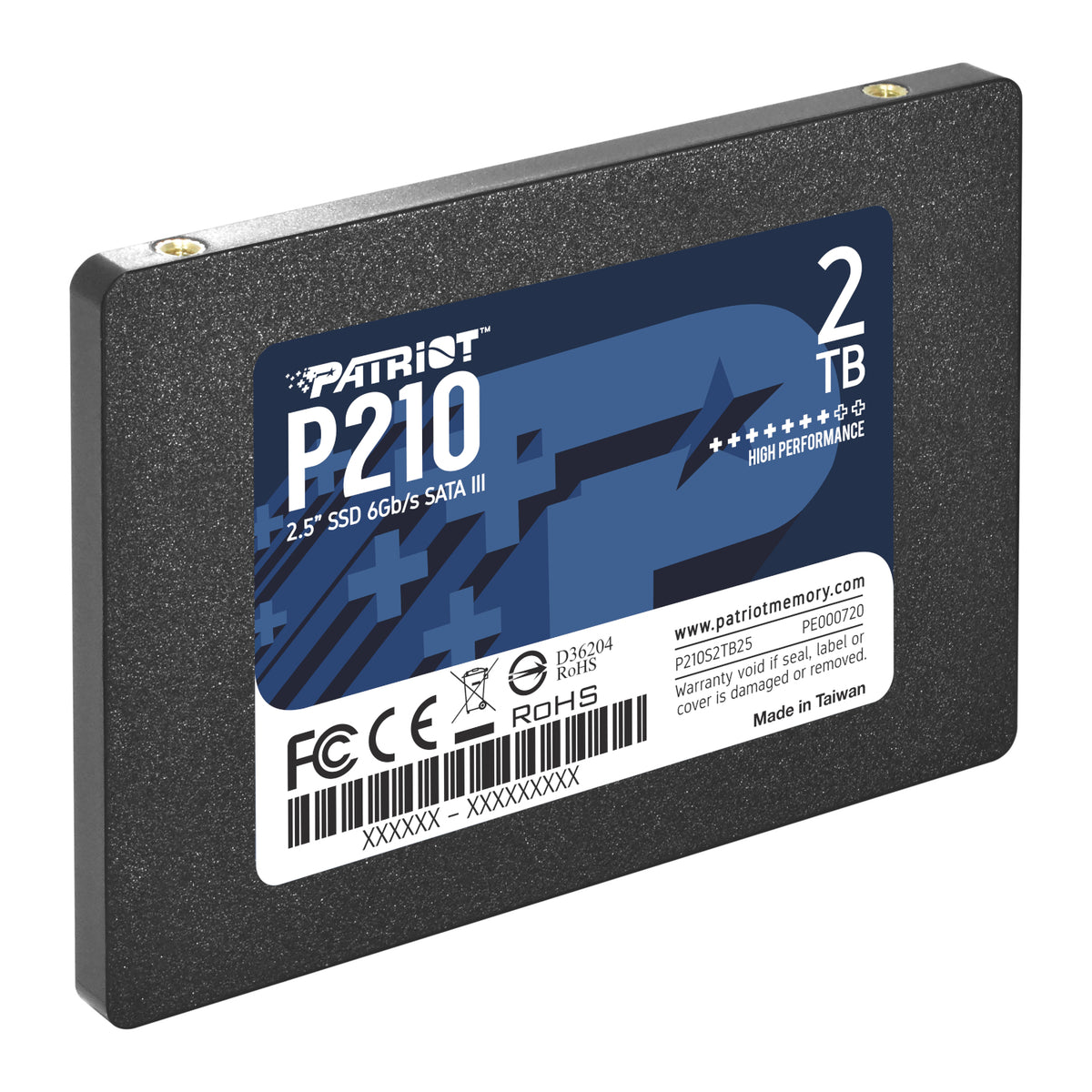 Image 3 for Patriot P210 2TB 2.5 Inch SATAIII SSD