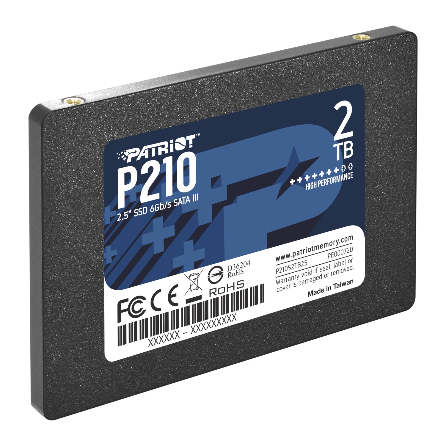 Image 3 for Patriot P210 2TB 2.5 Inch SATAIII SSD