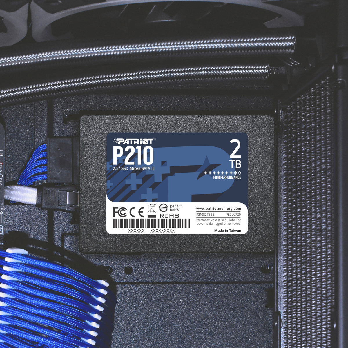 Image 4 for Patriot P210 2TB 2.5 Inch SATAIII SSD
